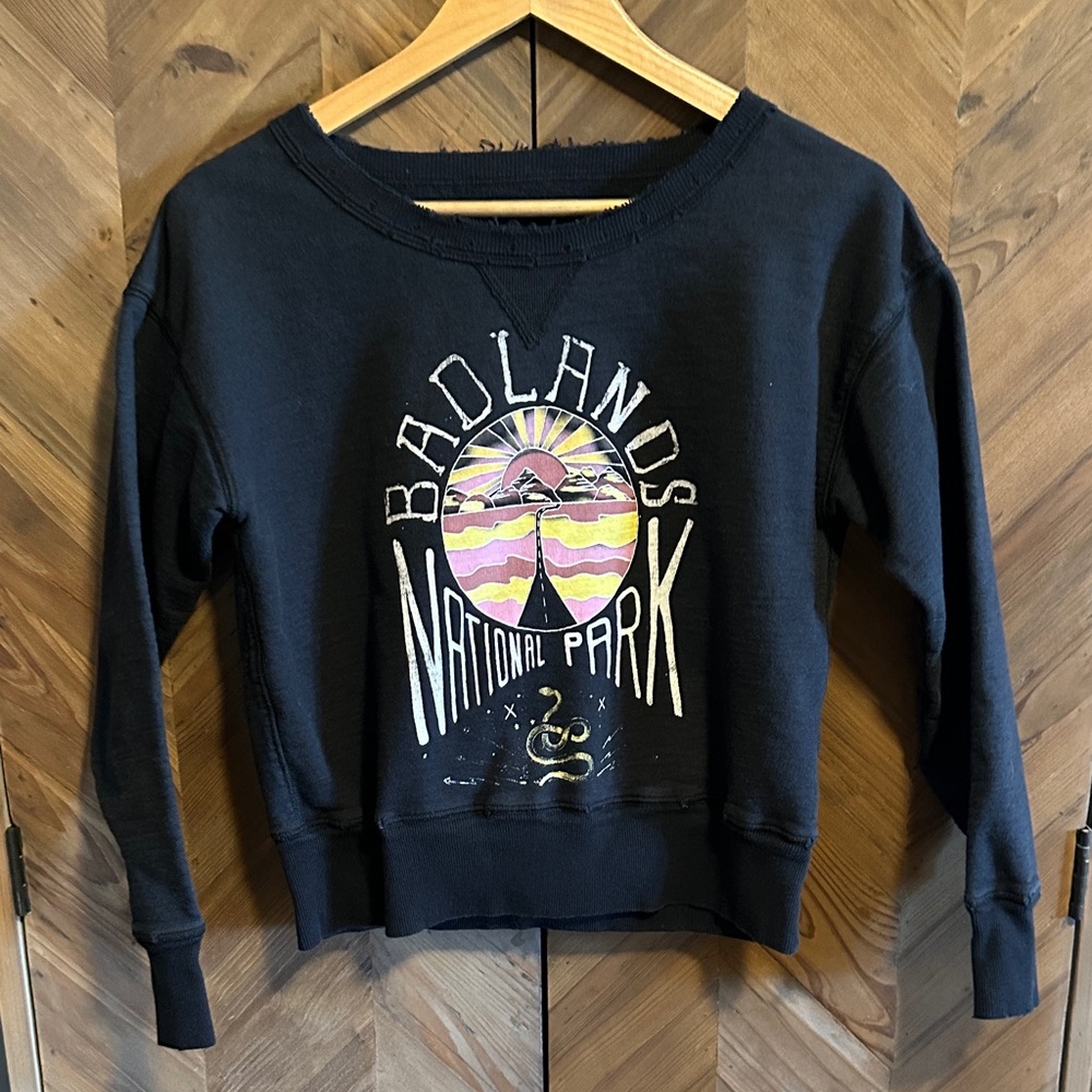 We The Free Black Badlands National Park Sweatshirt